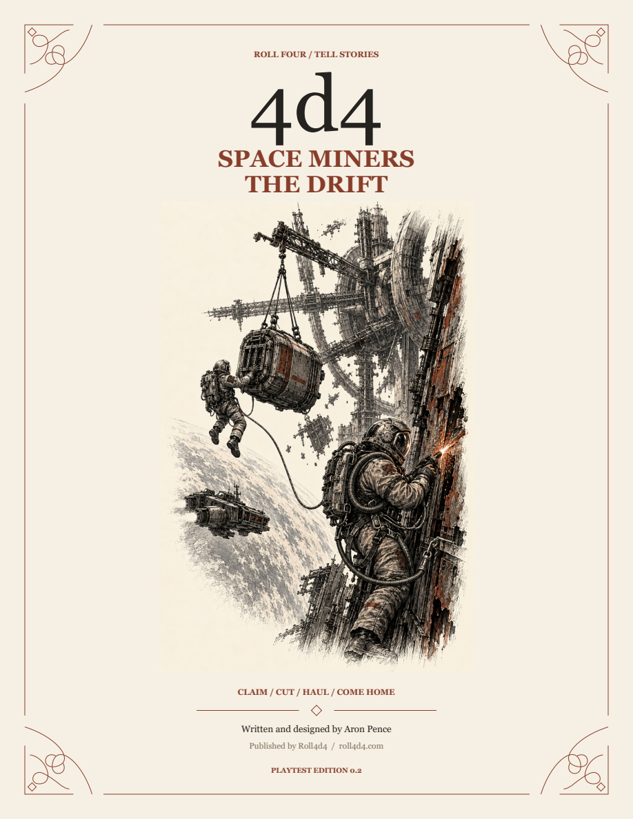 4d4 Space Miners: The Drift cover